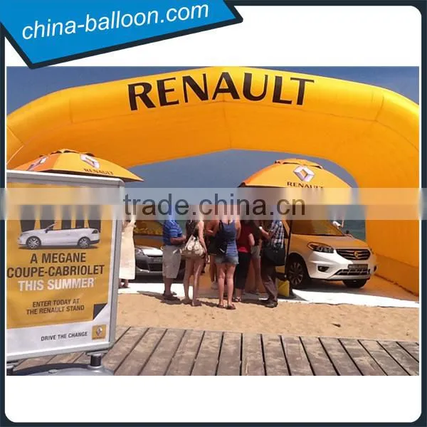 Yellow Color Inflatable Shelter Inflatable Tunnel for Promotional Event photo-2