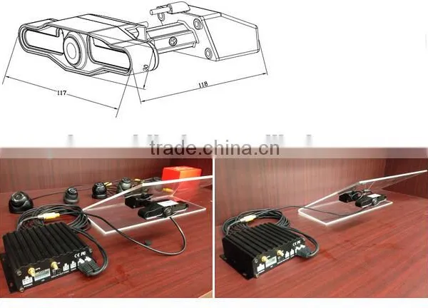 High-resolution CMOS 6mm Lens Separate Dual Lens Car Camera photo-6