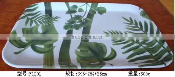 Melamine Nice Quality Plastic Tray for Food