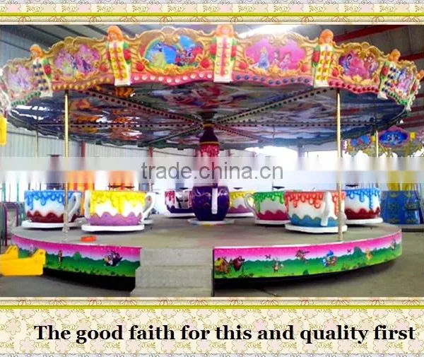 Popular&Exciting Amusement Park Kids Coffee Cup Rides For Sale photo-4