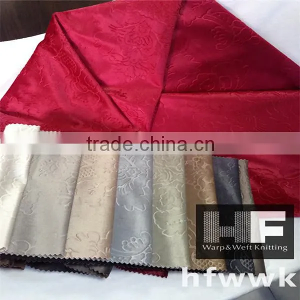 100% Polyester 3D Embossed Fake Super Soft Velvet Fabric for Sofa photo-2