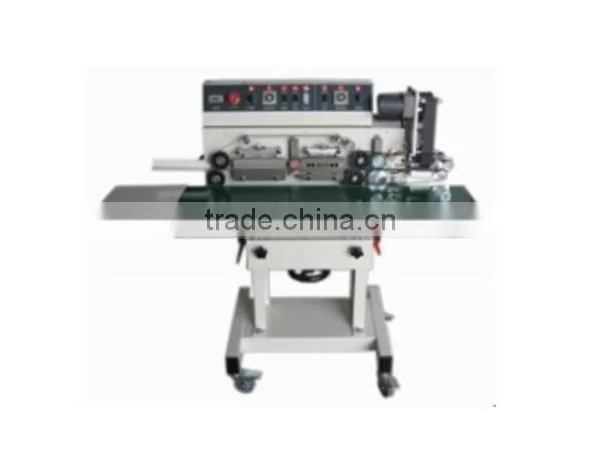 Horizontal Continuous Band Sealer With Ink Wheel Code