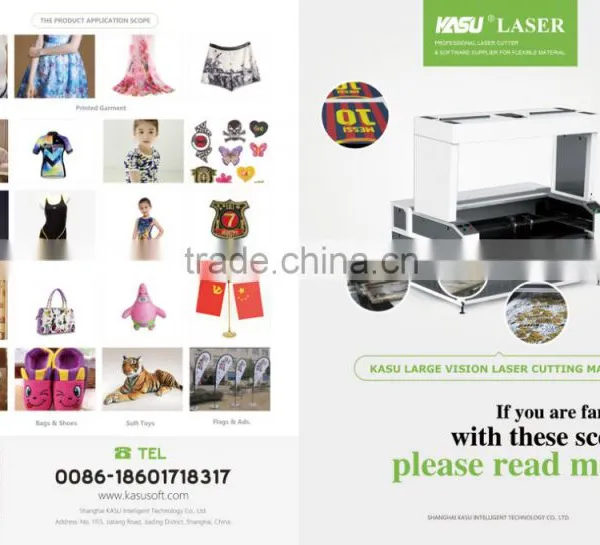KASU1810 LASER CUTTING MACHINE, GRAND FORMAT, CONTOUR RECOGNITION