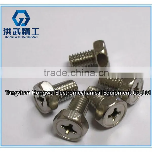 Cross Recessed Hexagon Bolts With Indentation photo-2