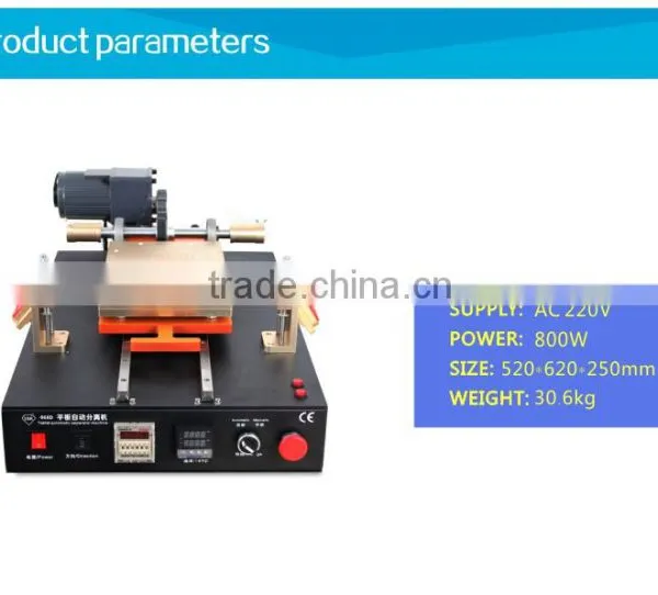 TBK Full Automatic Lcd Separator Machine With CE Certification to Repair /Separate /Refurbish Touch Screen photo-6