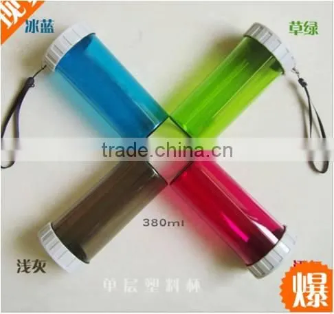 Casual Style Trendy BPA Free Classic Design Pctg Plastic Bottle 400ml