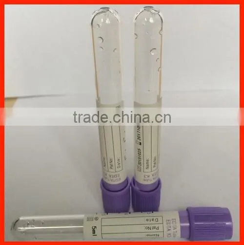 Ganda Edta Vacutainer Tube Disposable for Hospital Use photo-2