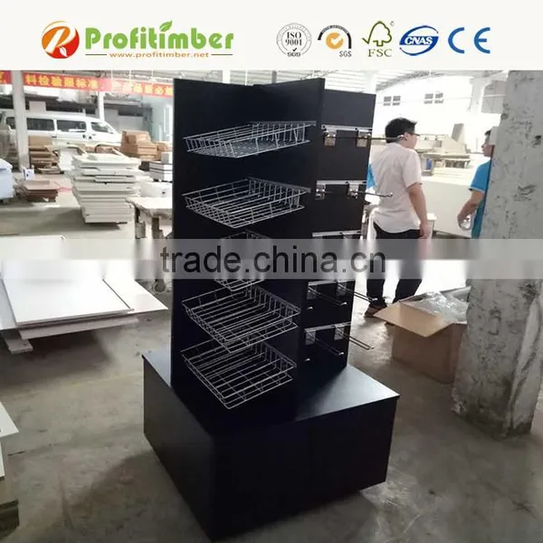 Glossy UV/PVC/Acrylic/Melamine MDF Slotted Board Panel for Slatwall Shelves photo-2
