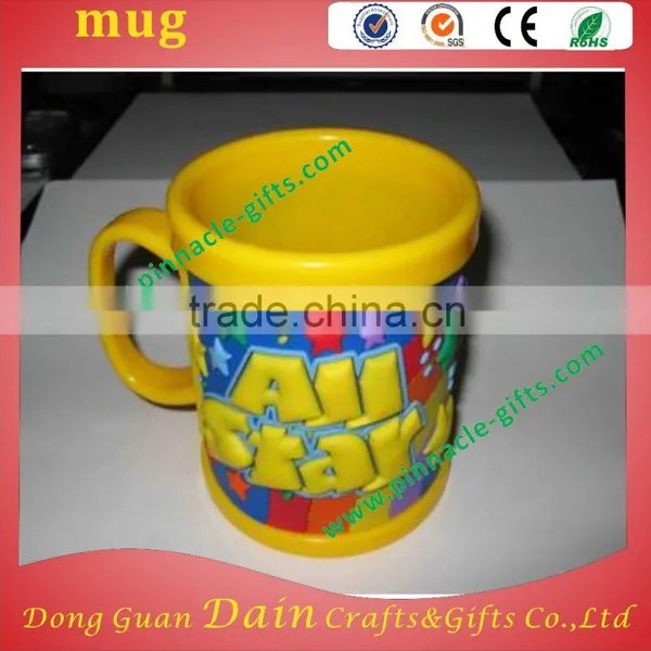 3D Animal Plastic Mugs With Soft Pvc Mugs photo-4