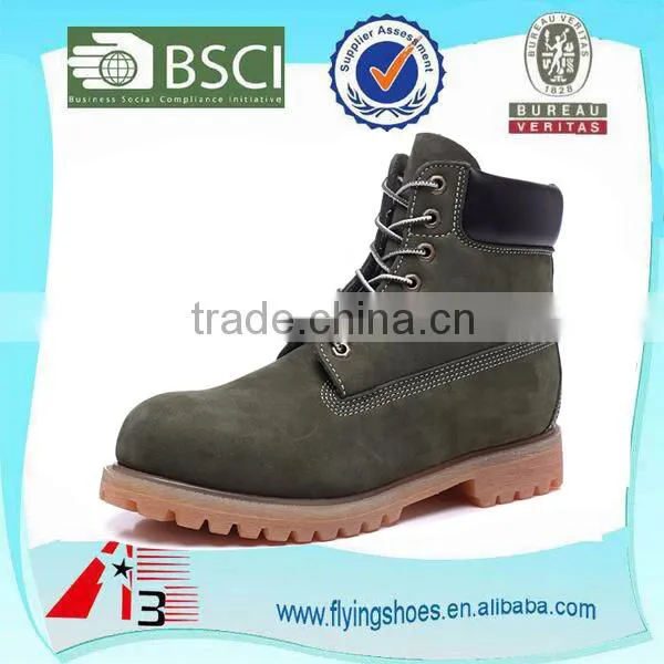 Factory OEM High Anke Leather Men Boot Shoes Fashion Genuine Leather Stylish Man Zapatos Boot photo-2
