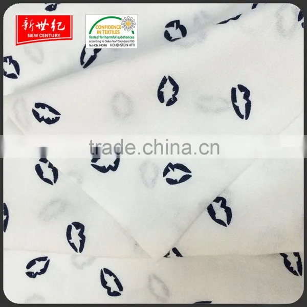 Make to Order 30*30 68*68 110-120gsm Women Dress Rayon Printed Fabric/spun Rayon Fabric photo-3