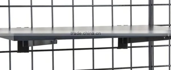 Gridwall Shelf Bracket,Metal Gridwall Faceout Hook,Glass Bracket photo-5