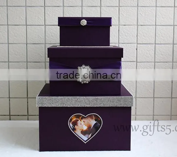 Handmade Wedding Cardbox With Photo Frame photo-2