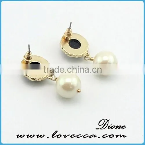 Elegant Fancy Beautiful Luxery Imitation Red Ruby Gemstone Earring Jewelry photo-3