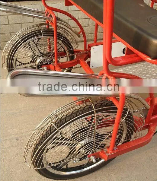 2015 New Best Europe Red Quadricycle Surrey Bike photo-6