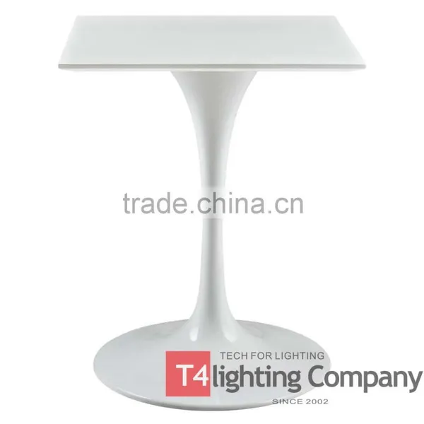 Powder Coated Metal Chrome Dining Table Base photo-3