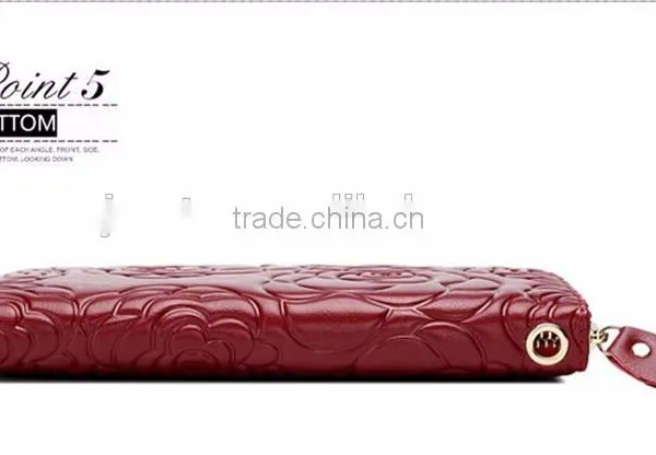 Custom Print Leather Wallet New Design Zipper Women Wallets With Card Slots photo-4