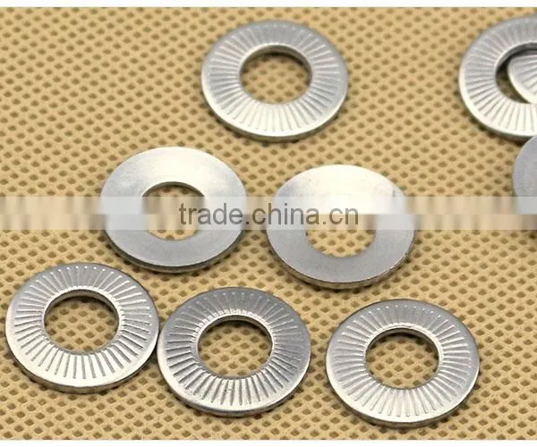 High Quality Stainless Steel Butterfly Washer/saddle Single Tooth Washer photo-2