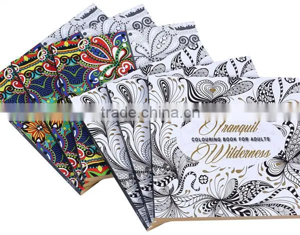 Shenzhen Colouring Secret Garden Adult and Children Drawing Coloring Book Printing photo-6