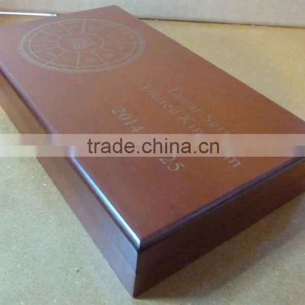 Lunar Series UK Royal Mint Wooden Coin Box for 12 x 1 oz Silver Coins photo-3