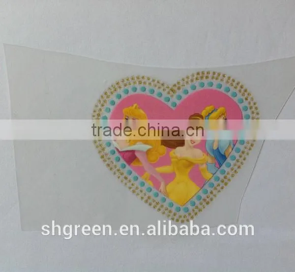 Cute Girl Heat Transfer Iron Sticker for Clothing photo-6