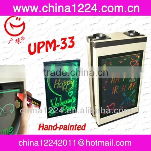new patent product with LED fluorescence writing board