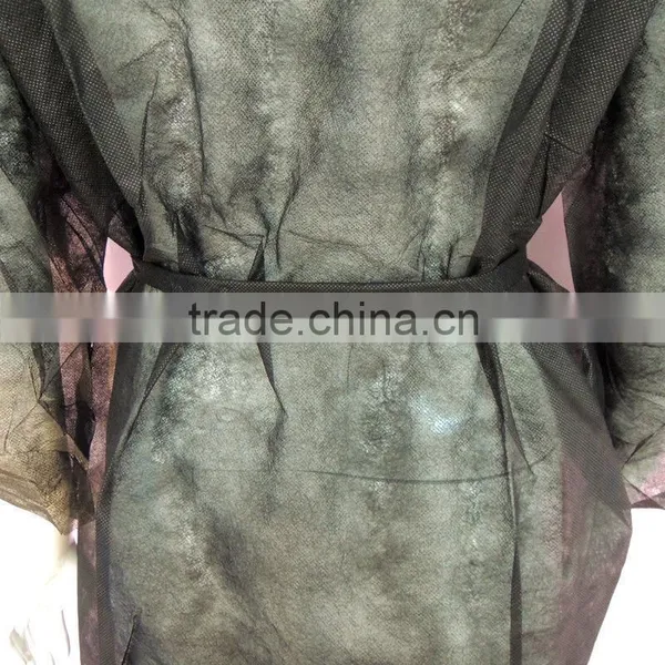 Disposable Nonwoven PP Salon Kimono SPA and Salon Gown Bathrobe photo-3