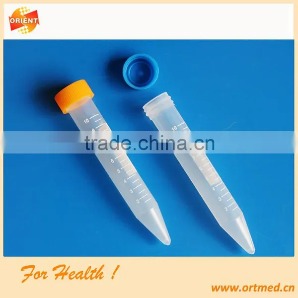 High Quality Plastic Disposable Centrifuge Tube /Falcon Tube 10ml Sterilzed