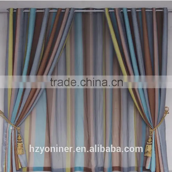 2015 Hot Sale Printed Designed No. 35 Window Curtains, Made- up Black Out Fabric in Home or Hotel photo-2