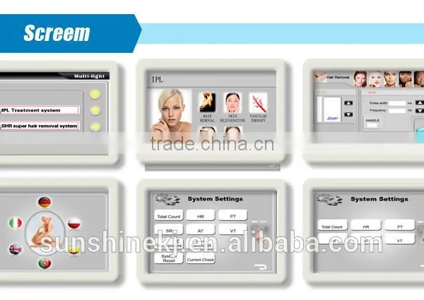 2016 Hottest Sale Spa Beauty Products Double Handle Shr+ssr Machine(CE) photo-2