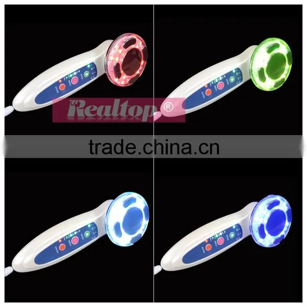 No Needle Mesotherapy RF Vibration Facial Massage Machine ,led Light Color Photon Ultrasonic Beautiful Skin Instrument photo-4