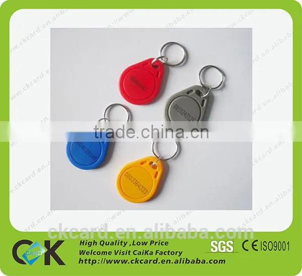 Various Color Plastic Tag NTAG213 Keyfob/keyring photo-4