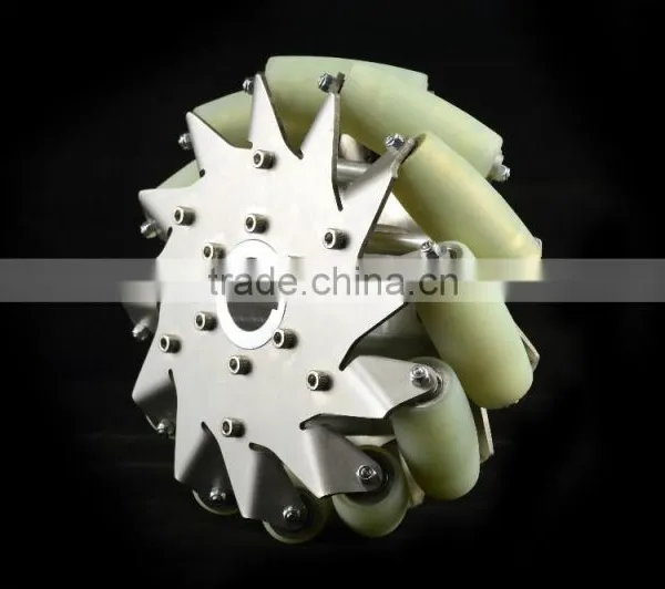8 Inch (203mm) Heavy Duty Industrial Mecanum Wheel (professional Custom,Payload:50~80kg/pcs) photo-2