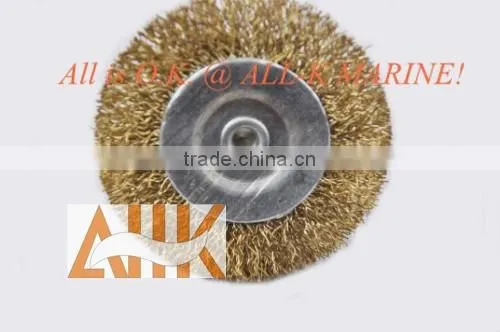 Crimped Wire Wheel Brush With Shank photo-2