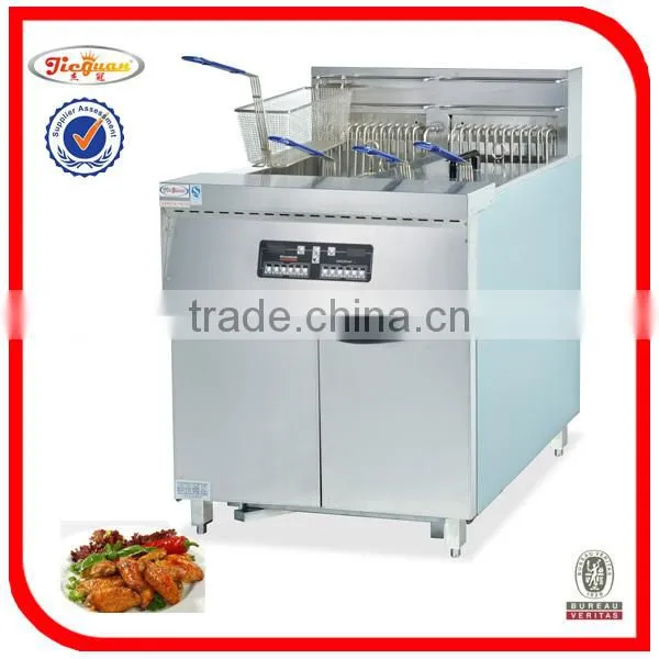 Hot Sale Electric 1-Tank Fryer(2-Basket)(Freestanding Type) DF-26 photo-5