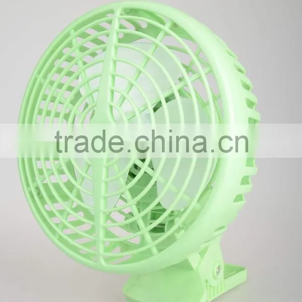 6-inch Small Desk Fan Clip On 2 Speed Office Cooling Table Desktop Fan photo-3