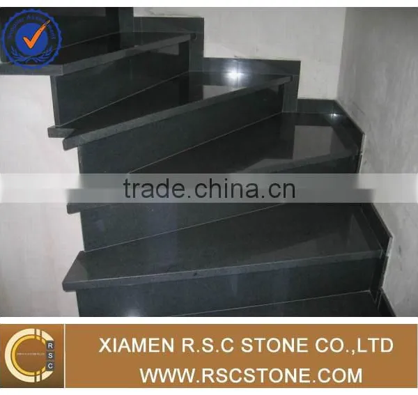 Padang Dark G654 Granite Stairs