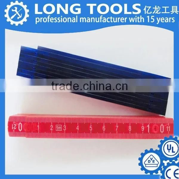 Best Selling 1m 1.5m 2m Cute Promotional Keychain Plastic Folding Ruler photo-6