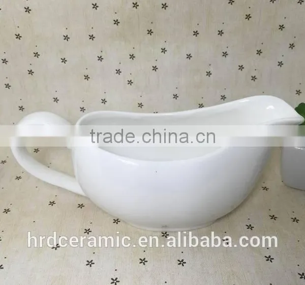 Stocked Tableware Wholesale Ceramic Sauce Boat photo-4