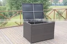 2014 High Grade Outdoor Rattan Cushion Box