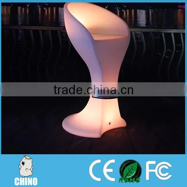 Hot Sale ! Modern Party PE Plastic Led Light Chair photo-3