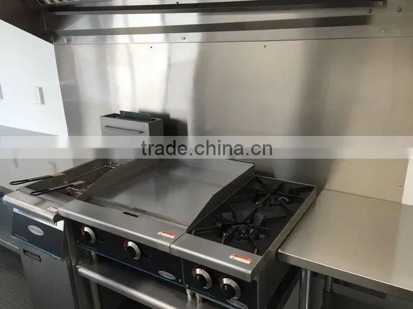 8'6" Wide x 16' Long Food Cart Concession Trailer For Sale photo-6
