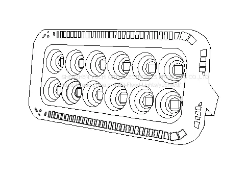 LED-фара прожекторная - 001 photo-5