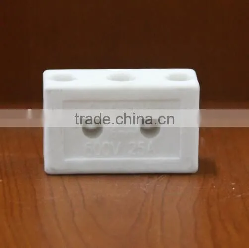 30A Electrical Wiring Alulmina Porcleain Connector Terminal Block photo-2