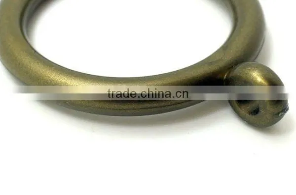 Anti Brass Plastic Curtain Pole Rod Ring, ID34mm/OD46mm & ID26mm/OD33mm photo-4