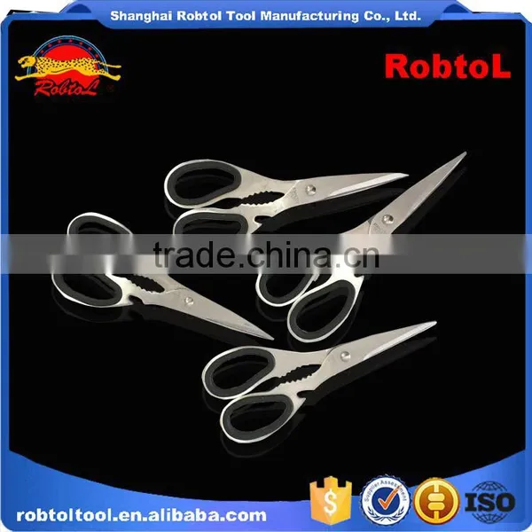 Kitchen Scissors Shears Chicken Poultry Fish Meat Knife Serrated Multi Purpose Function Vegetable Fruit Food Herb photo-3