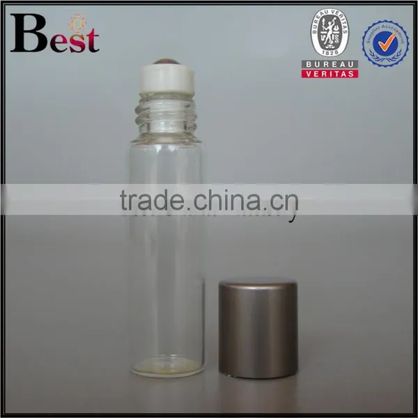 5ml Roll on Bottle Clear Silk Screen Printing Tube Glass Roll on Bottle for Perfume Essential Oil Best Sellers photo-5