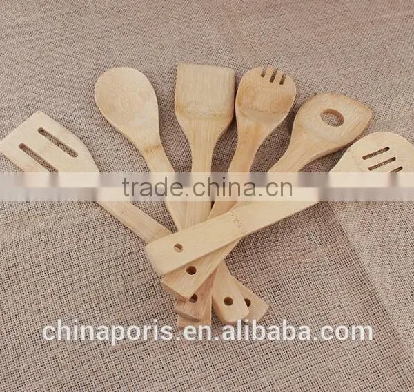 2017 GOOD QUALITY BAMBOO COOKING SETS 6PCS UTENSILS COOKING SETS photo-2