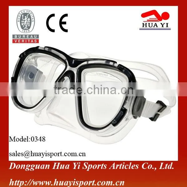 Colored Strap Printed Logo Oem Plastic Case Packing Diving Mask photo-2