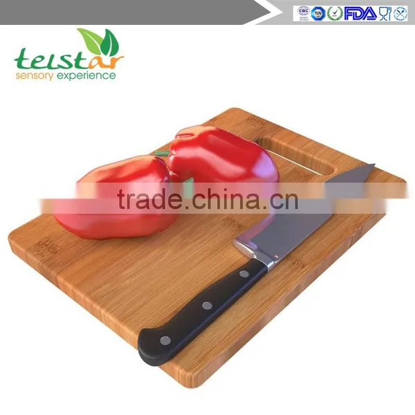 Enduring Bamboo 3 Piece Cutting Board Set Breads Meats Vegetables - Hardy Bamboo Care Instructions & Lifetime Guarantee photo-6